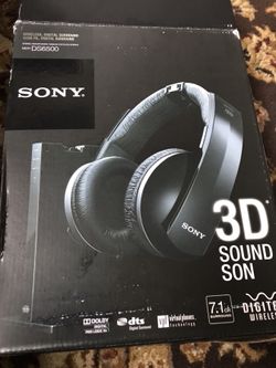 Sony 3D wireless headphones 🎧