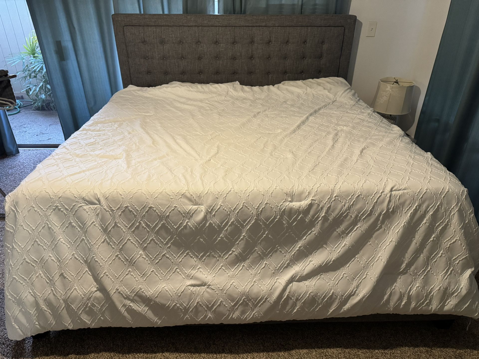 King Size Bed – Frame, Mattress, Topper & More!
