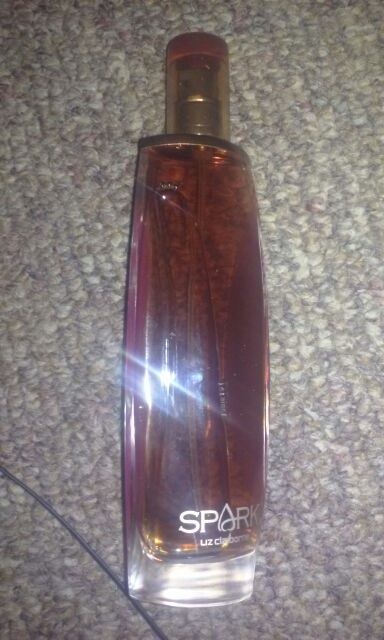 A bottle of Liz Claiborne spark perfume