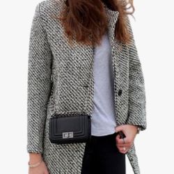 Ladies Classic Long Cardigan Jacket