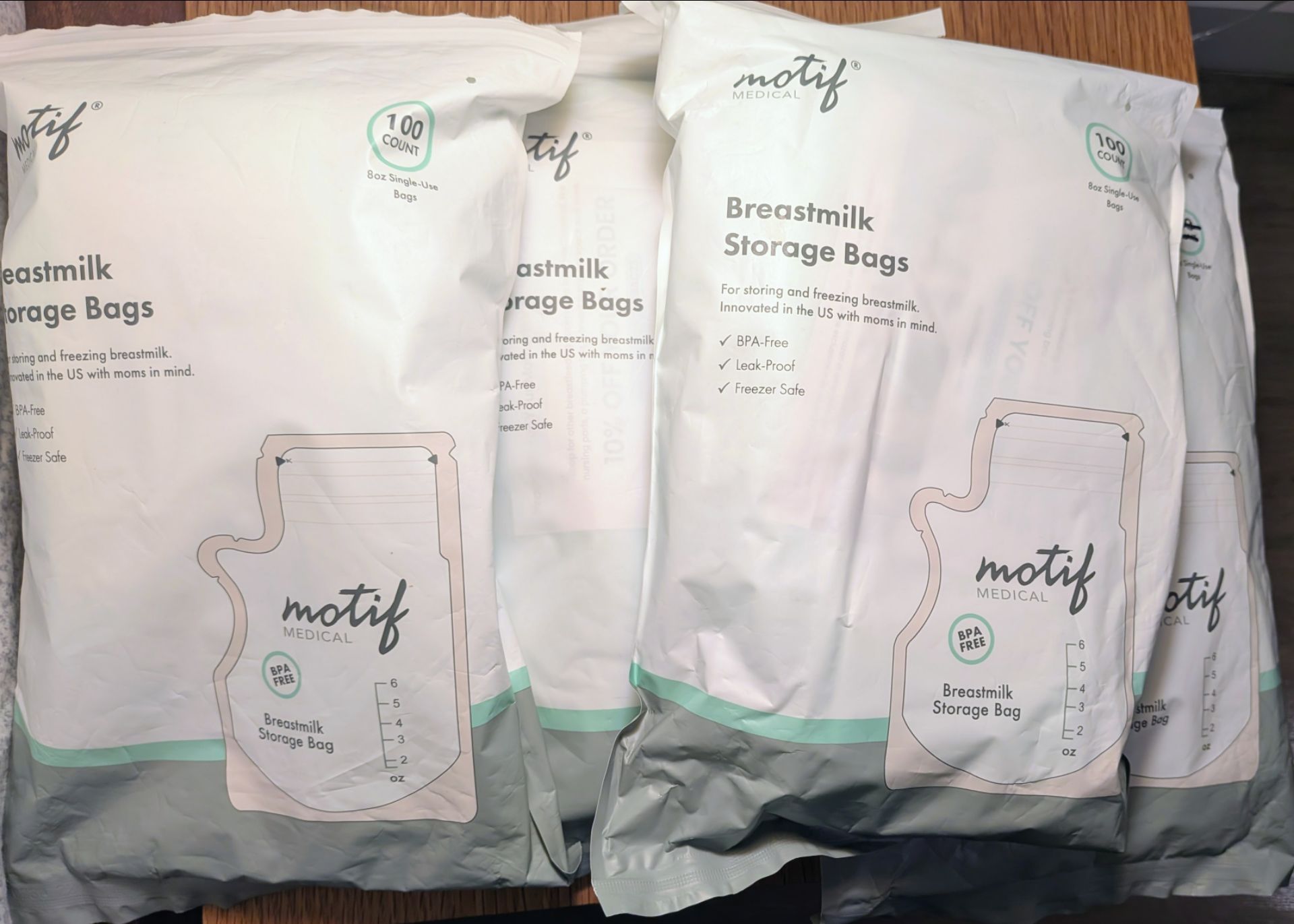 Motif Medical Breast Milk Storage Bags Bundle – 335 Bags Total