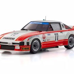Kyosho MR-04 RWD Mini-Z Readyset w/1979 Mazda Savanna RX-7 Body (Green/White) w/KT-531P 2.4GHz Radio  