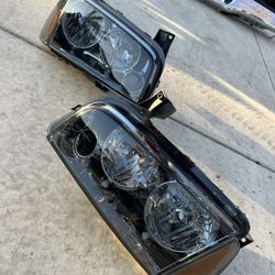 06-10 Dodge Charger Smoked Headlights New 