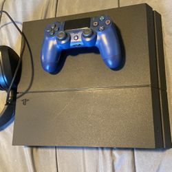 Ps4 with Bluetooth Headset 