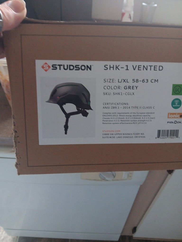 Studson SHK-1 VENTED HARD HAT