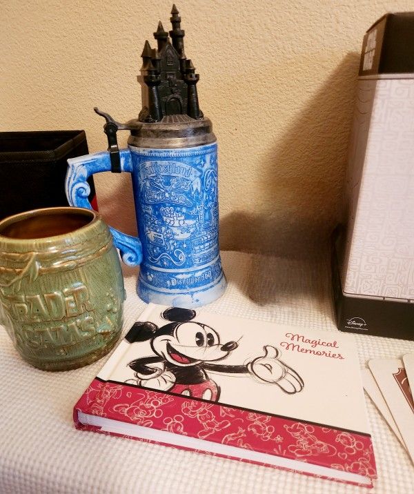 Disneyland Collectibles Tiki Mug Stein Photo Album