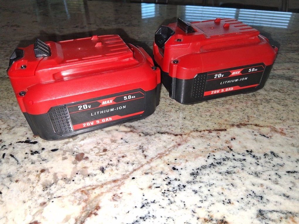 20 Road Or 24 Volt Lithium Batteries New $25 Set Of Two No Charger