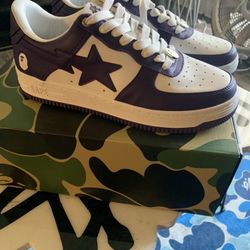 Bapesta Purple Size 10