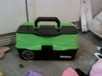 Tackle Box With Supplies