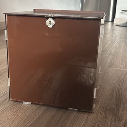 Acrylic Wedding Card Box,