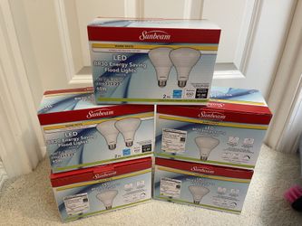 NEW - LED 8W Replaces 65W - Qty 10 Bulbs