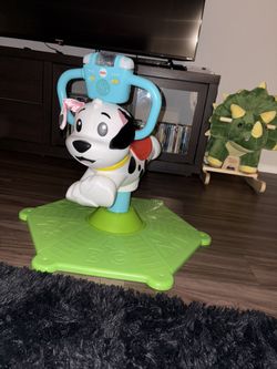 Bounce And spin toy