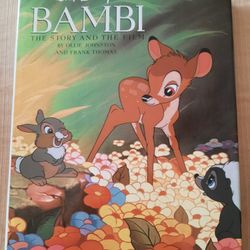 Rare Bambi The Story and the Legend hard cover book