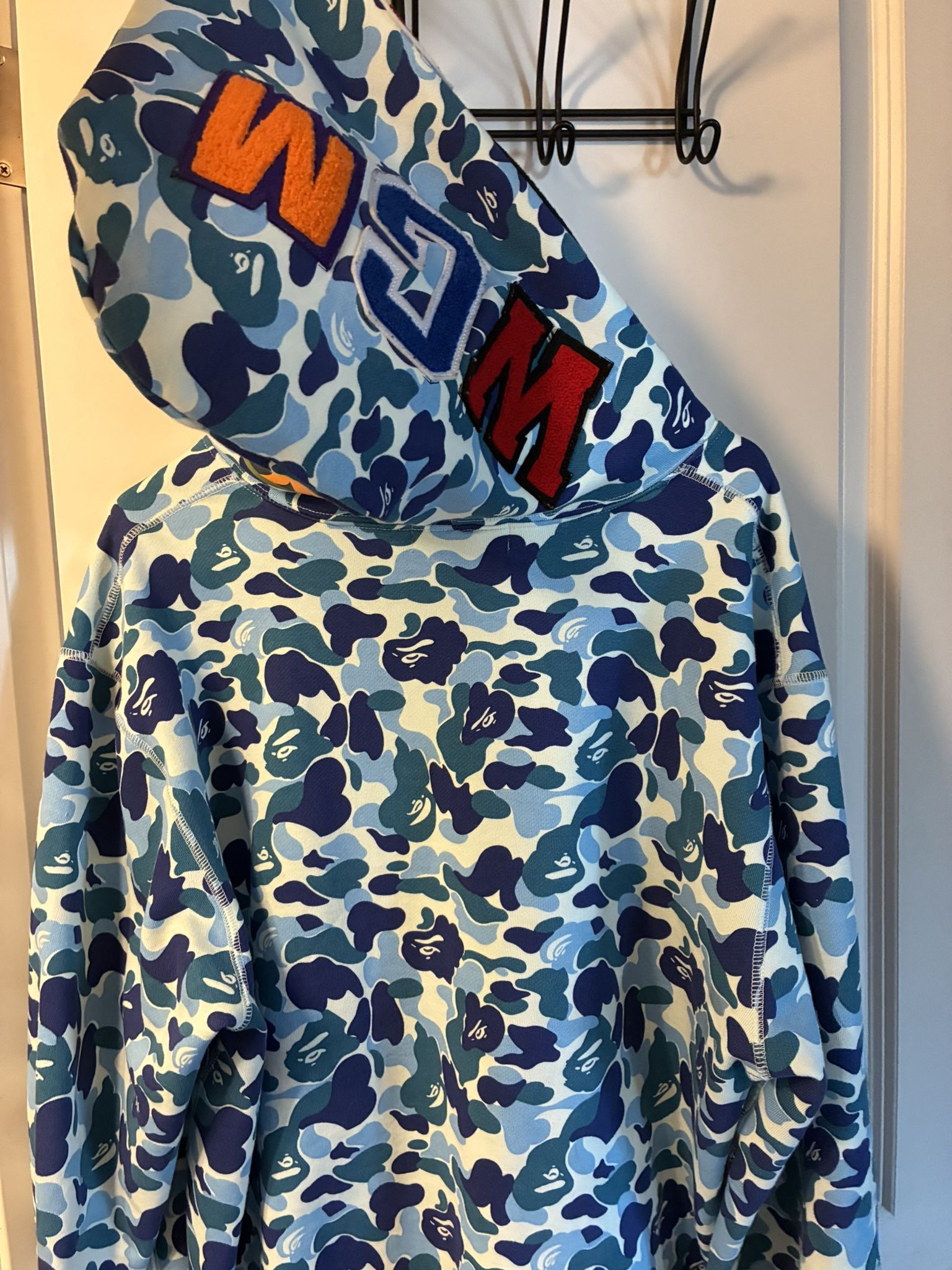 BLUE ABC CAMO BAPE JACKET