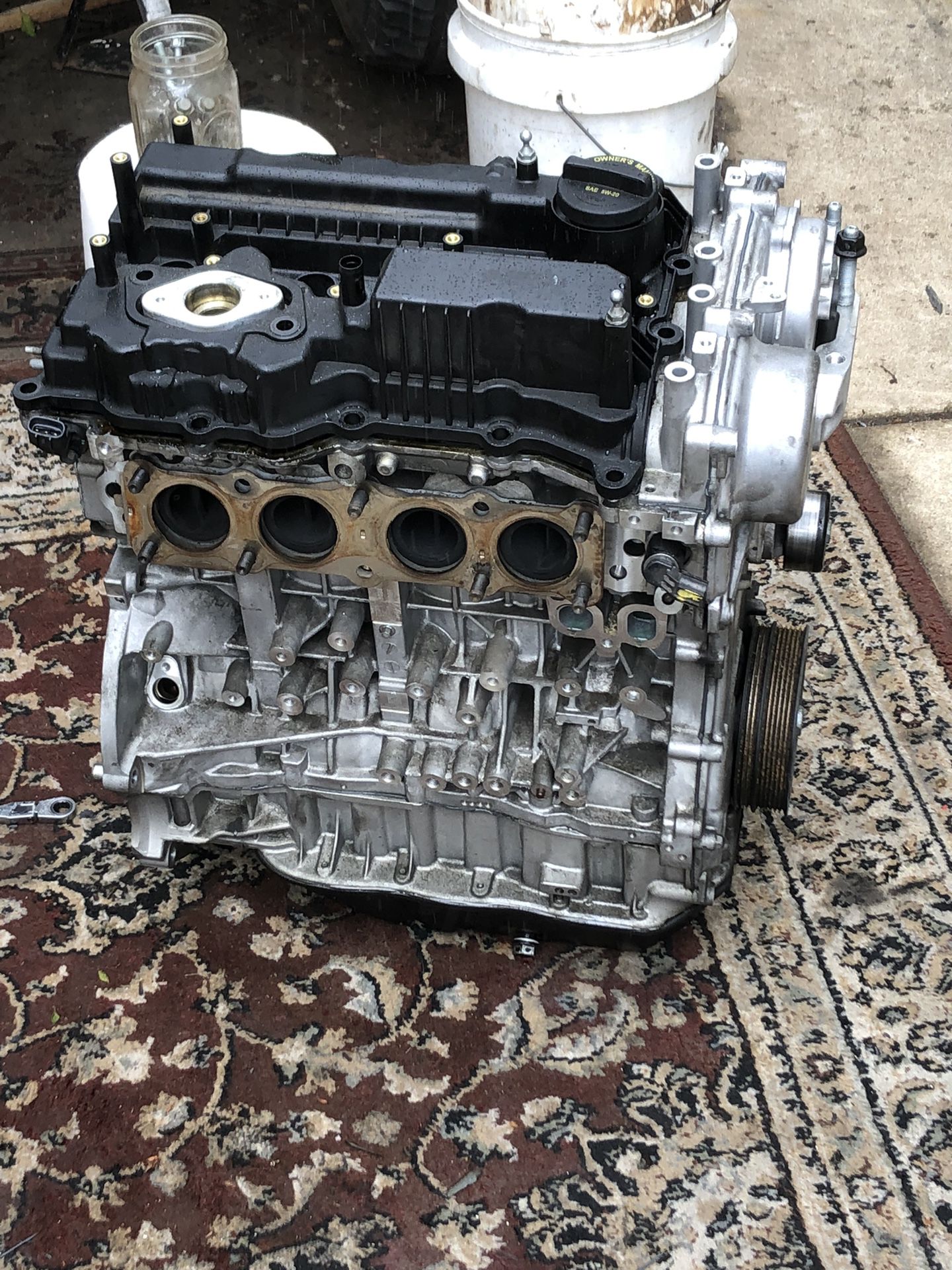 Engine Out Of A 2017 Hyundai Santa Fe