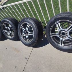 205/60/16 Wheels 16" König Rims 5 Lug Universal 