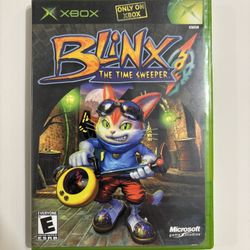 Blinx: The Time Sweeper, Original Xbox, CIB, Tested And Working!