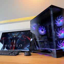 Gaming PC Custom Built by AREA-51🕹Full RGB Set,Ryzen 5/16GB RAM/512GB🖥1 Yr Wrnty‼️ NVIDIA RTX 5060 GPU💥 $0Down Finance Available✅