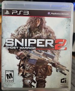 PS3 Game
Sniper 2 Ghost Warrior