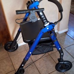 Heavy Duty Aluminum Rollator Walker 