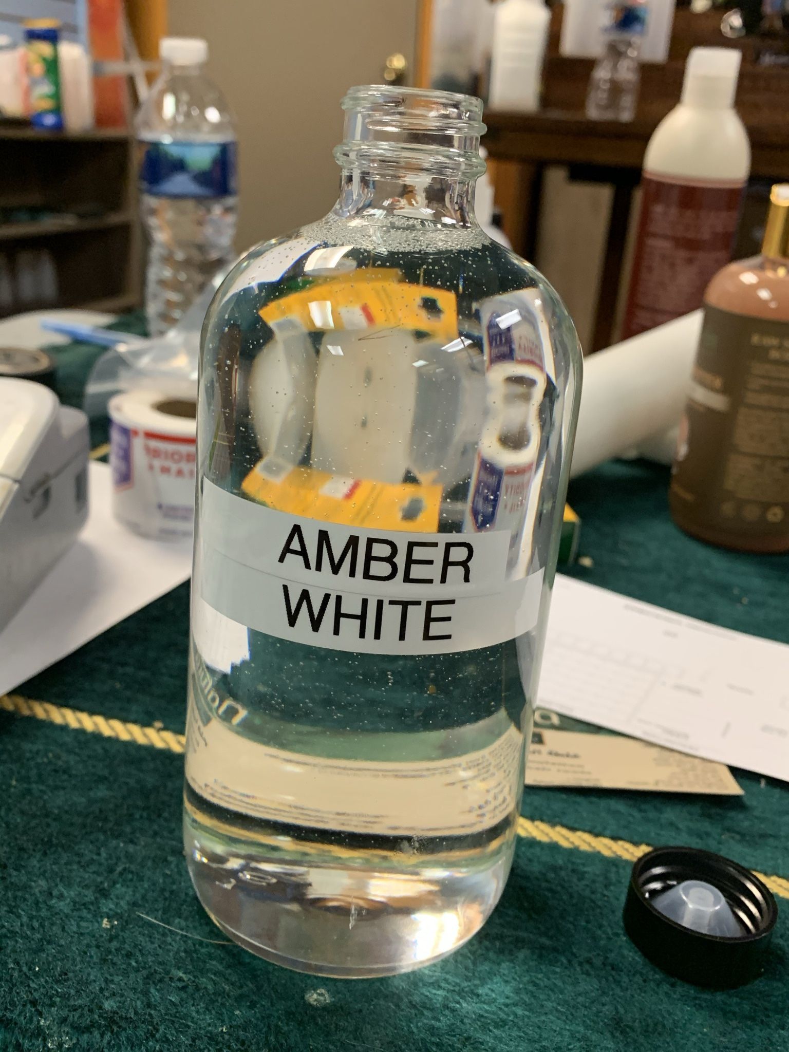AMBER WHITE body oil fragrances 4oz