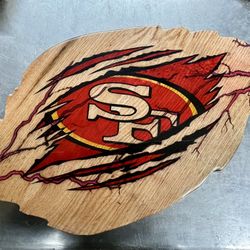San Francisco 49ers Resin Plaque