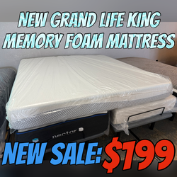 NEW GRAND LIFE KING MEMORY FOAM MATTRESS