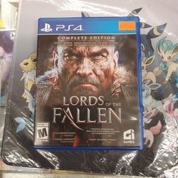 Lord Of The Fallen Ps4