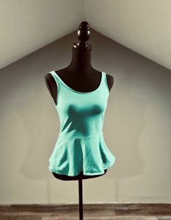 XS Express Mint Color Tank Top