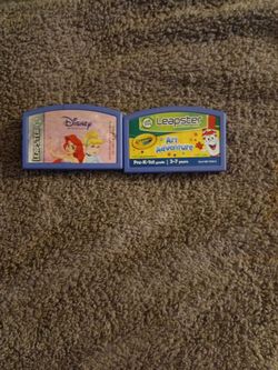 LeapFrog Leapster Game Cartridges Lot of 2