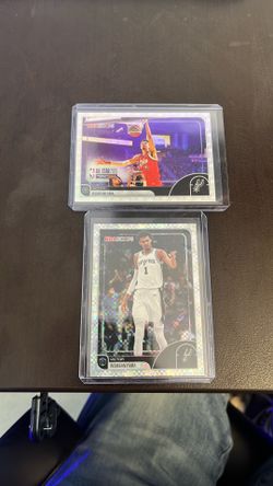 Wemby insert cards