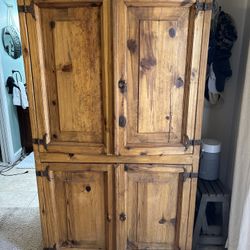 2 Matching Dressers & Armore Western