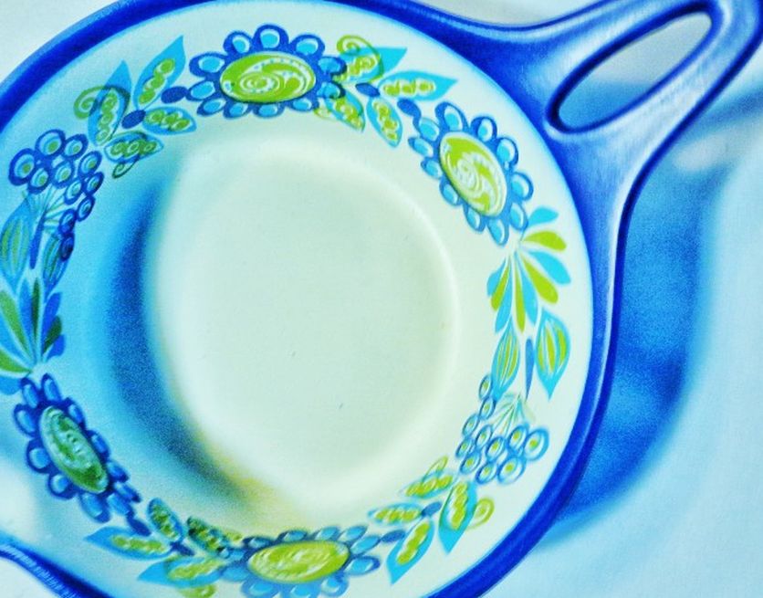 McM Mid Century NORWEGIAN figgjo Flameware VULCANUS SAUCE pot Or Gravy