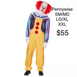 Pennywise Clown Halloween Costume