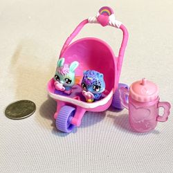 Hatchimals Alive, Hatch N’ Stroll Playset with Stroller Toy and 2 Mini Figures - Ship Only