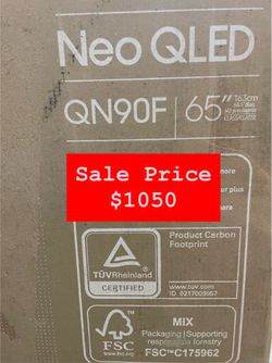 Samsung - 65” Class QN90F Series Neo QLED Mini LED 4K UHD SamsungVision AI Smart Tizen TV