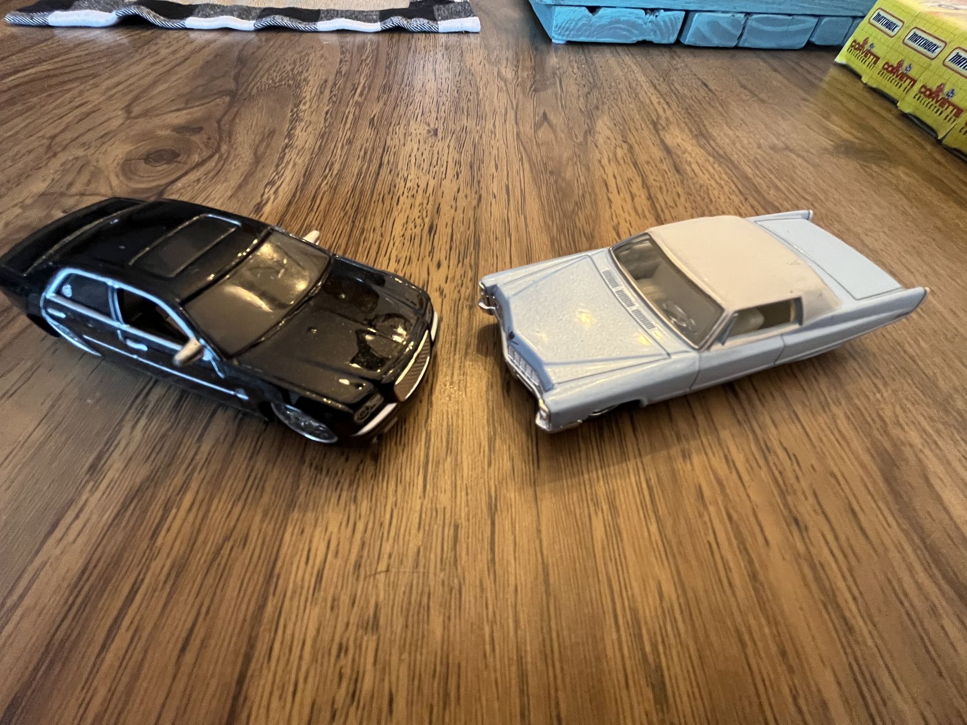 Die cast 1968 Cadillac And Chrysler 300