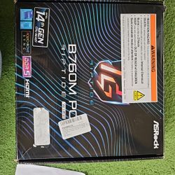 Asrock B760M PG RIPTIDE NEW IN BOX!