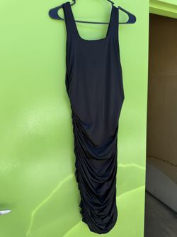 Large Black Dress