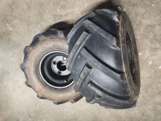Mower tires and wheels