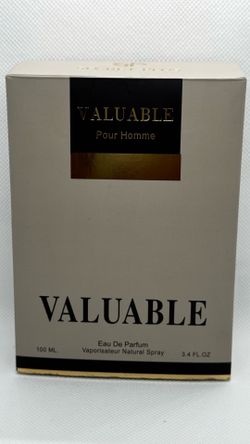Valuable Pour Homme Men’s Cologne (EDP) - 100ml / 3.4 oz