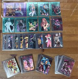 Metal Universe BATMAN Trading Cards Large Lot