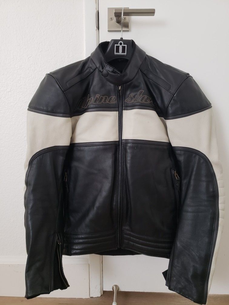 Alpinestars Drift Leather Jacket Size Small