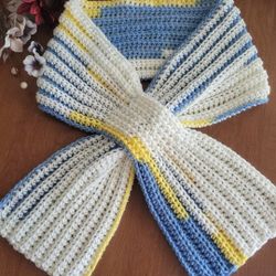 Bufandas Tejidas Hechos A Mano 