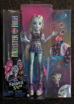 Monster High Frankie Stein Doll with Watzie