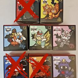 Hello kitty godzilla Happy Meal Toys