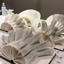 Book wall Art x 5 
