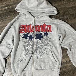 Grey Atlanta hoodie