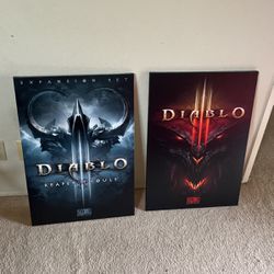 Diablo 3 Digital Canvas Prints