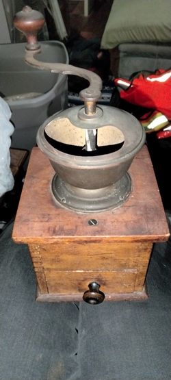 Antique Coffee Grinder 